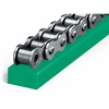 Profil für einzelne Rollketten, Typ T, Werkstoff S grün, 06B-1, 3/8", L=2000mm